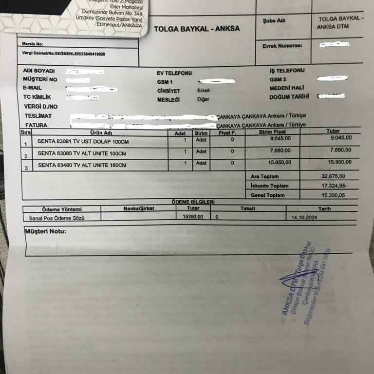 Kelebek Mağazası'nda Teslimat Bilgisi Eksikliği Ve Lakayıt Davranışlar