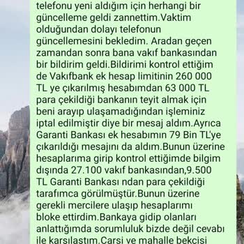 Hesabımdan İzinsiz Para Çekildi!