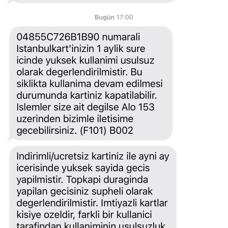 Öğrenci Kartı Kullanımında Haksız Usulsüzlük İddiası