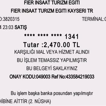 Rezervasyon Sırasında Bilgilendirilmeyen Canlı Müzik Ücreti