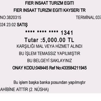 Rezervasyon Sırasında Bilgilendirilmeyen Canlı Müzik Ücreti