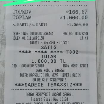 Opet İstasyonunda Tek Pos Cihazı Şoku