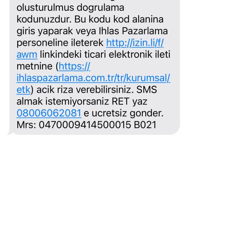 İzinsiz Onay Mesajı Ve Kişisel Veri İhlali