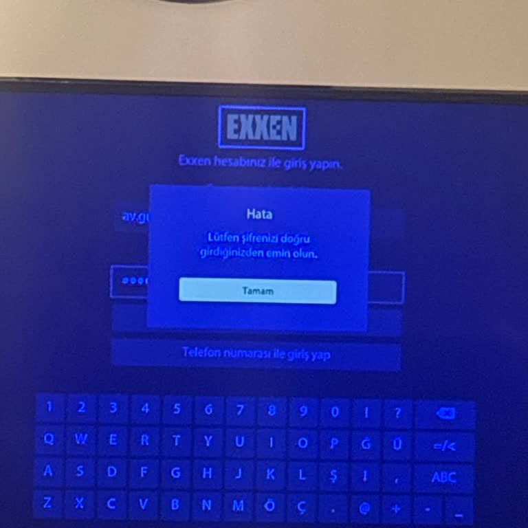 Exxen TV Erişim Sorunu: Şifre Hatası Ve Acil Çözüm Beklentisi