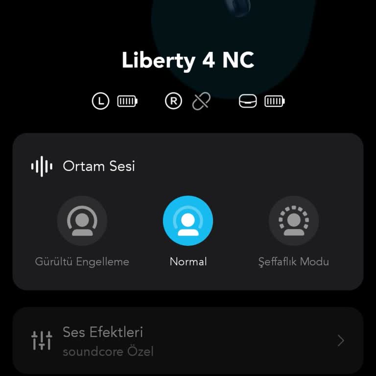 Soundcore Liberty 4 Sağ Kulaklık Bağlantı Ve Ses Sorunu