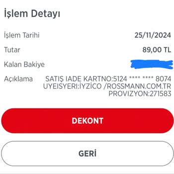 Eksik Ürün Ve Yetersiz İade Süreci