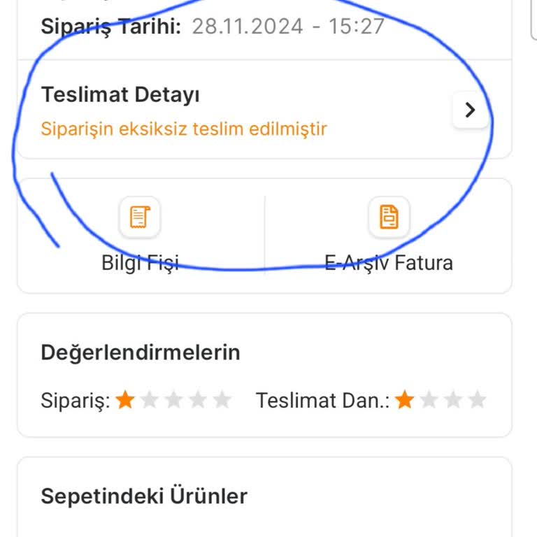 Teslim Edilmeyen Sipariş Ve İlgisiz Müşteri Hizmetleri