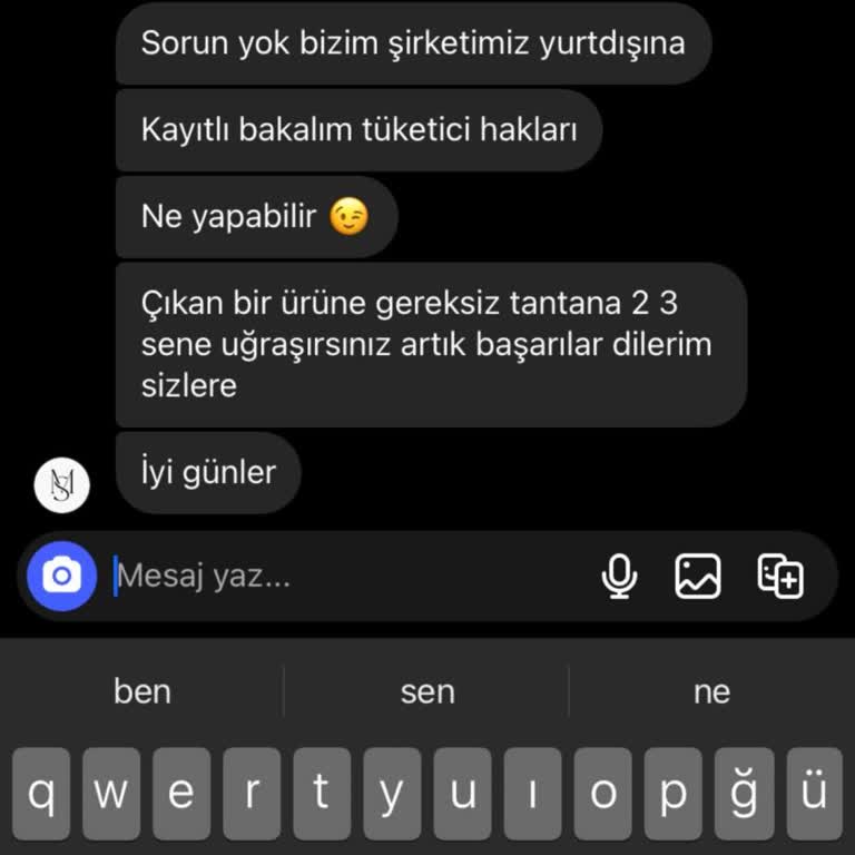 Ürünler Fotoğraflarla Uyuşmuyor, İade Kabul Edilmiyor