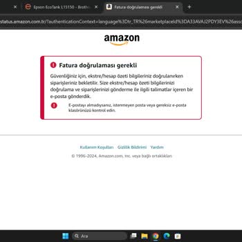 Amazon Türkiye Hesabına Erişim Sorunu Ve Güvenlik Endişesi