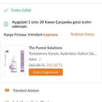 Bozuk Ürün: Kafein Gözaltı Serumu Sorunu