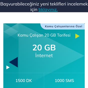 Türk Telekom Kamu Çalışanı Tarifesi Engeli
