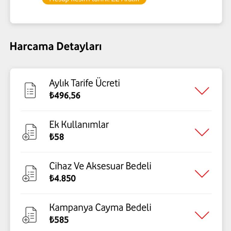 Vodafone Cayma Bedeli Şoku