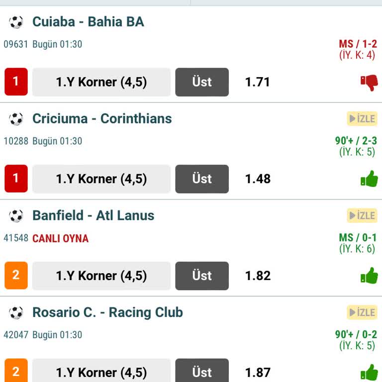 Korner Bahislerinin Haksız İptali