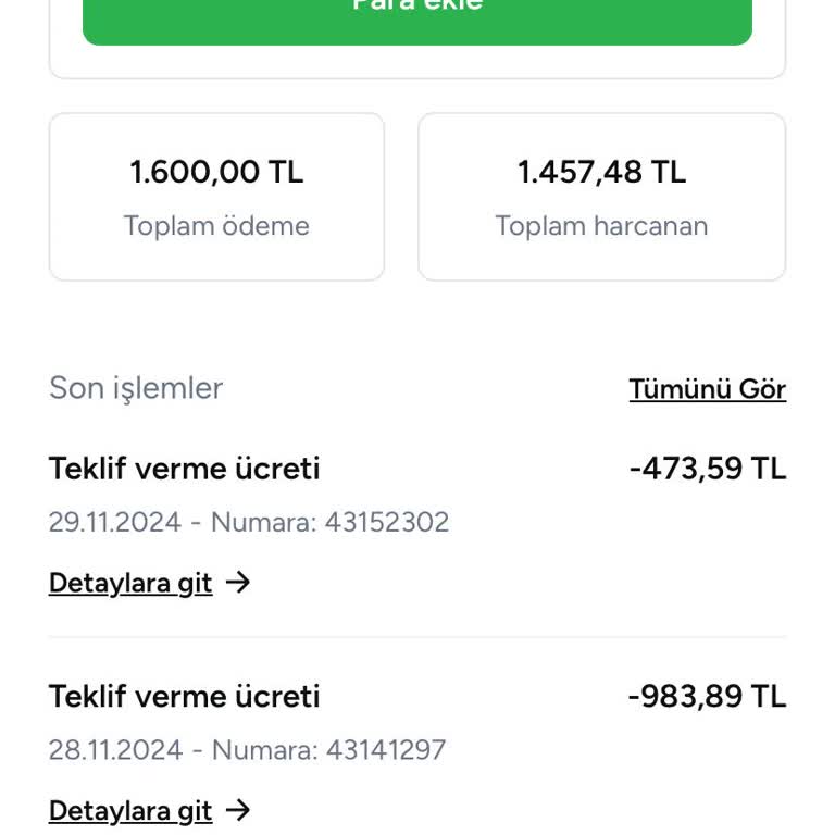 Müşteri Cevapsızlığı Ve Para İadesi Talebi