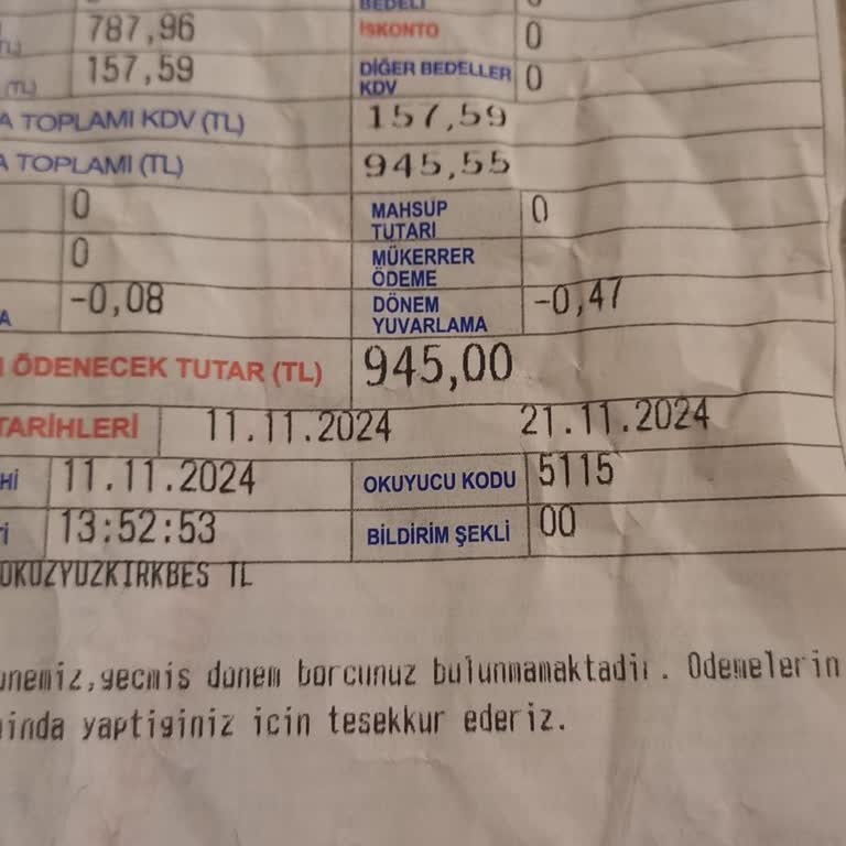 Ödenmiş Faturanın Sistemde Görünmemesi