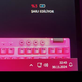 Logitech G Pro X Klavye Şarj Sorunu