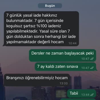 Cba Eğitim Platformu: Geciken Ders Başlangıçları Ve İade Sorunu
