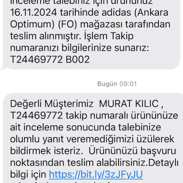 Adidas Ayakkabısındaki Kalite Sorunu Ve Müşteri Hizmetleri Hayal Kırıklığı