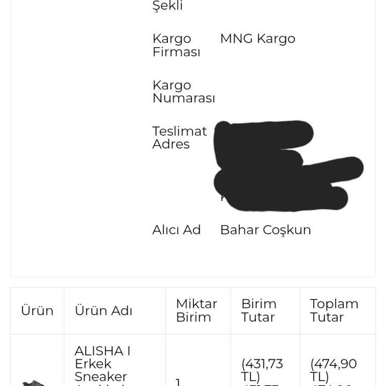 Kışlık Ayakkabılar Hala Kargoya Verilmedi, Mağdur Edildim