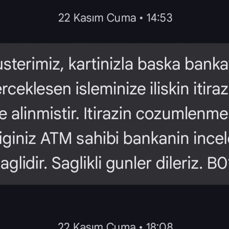 ATM'de Yutulan Para Ve İlgisizlik