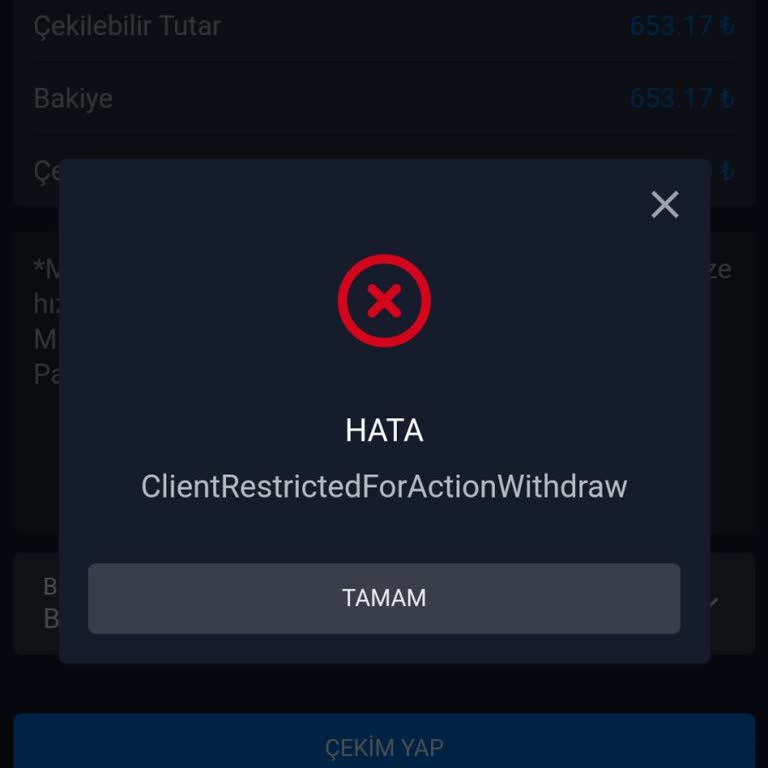Hesap Doğrulama Sürecinde İletişim Sorunu