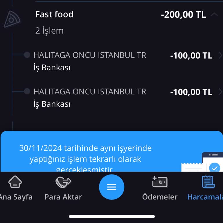Çifte Çekim Sorunu: İş Bankası Kartı