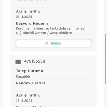 Arçelik Kurutma Makinesi Hayal Kırıklığı
