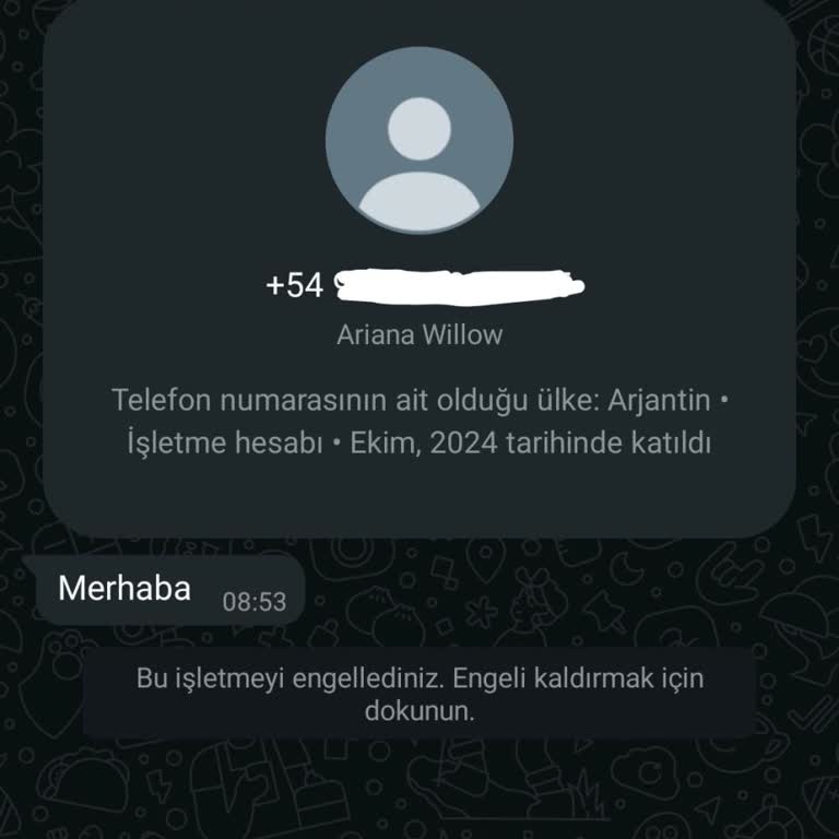 Arjantin'den Gelen Mesajla Hesap Güvenliği Tehlikede!