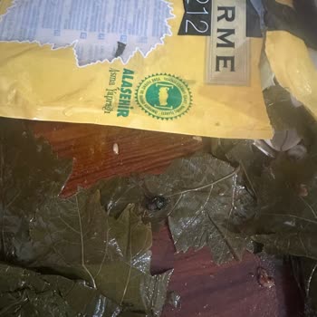 Gurme212 Makro Center'dan Aldığım Asma Yapraklarında Böcek Şoku