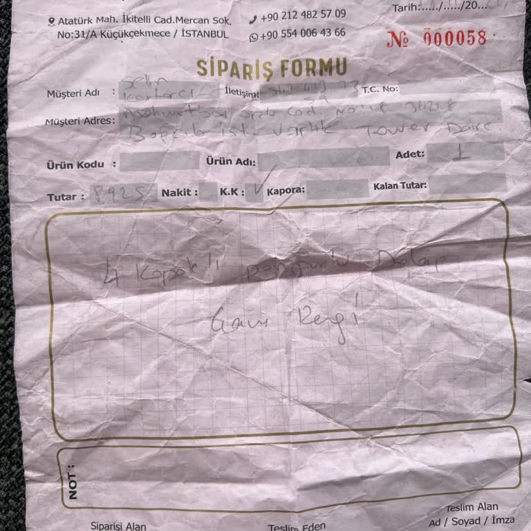 Gardırop Teslimatı Sorunu Ve Mağduriyet