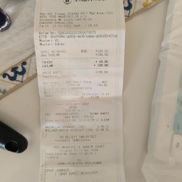 A101'den Satın Aldığım Klavye İçin Çözüm Bekliyorum