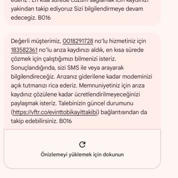 Vodafone Ev İnternetinde Sürekli Bağlantı Sorunları