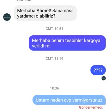 Sipariş Sonrası İletişim Sorunu Ve Mağduriyet