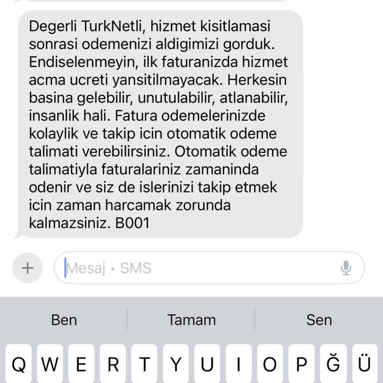 Ödeme Sürecinde Yaşanan Şifre Sorunu Ve Kısıtlama Ücreti