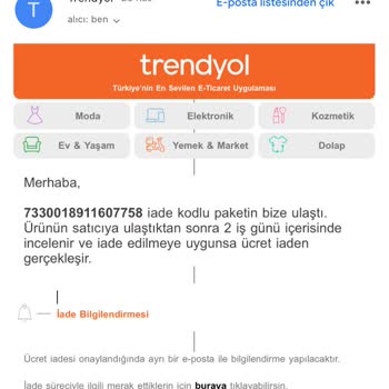 Trendyol İade Sürecinde Belge Çıkmazı Ve Mağduriyet