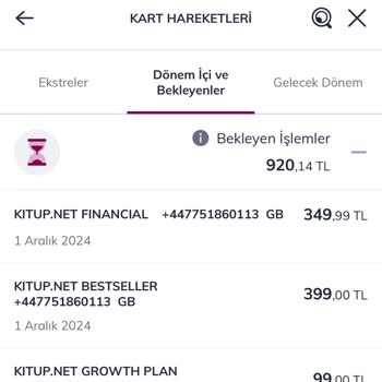 Kitup Uygulamasıyla Beklenmedik Üyelik Ücreti Şoku