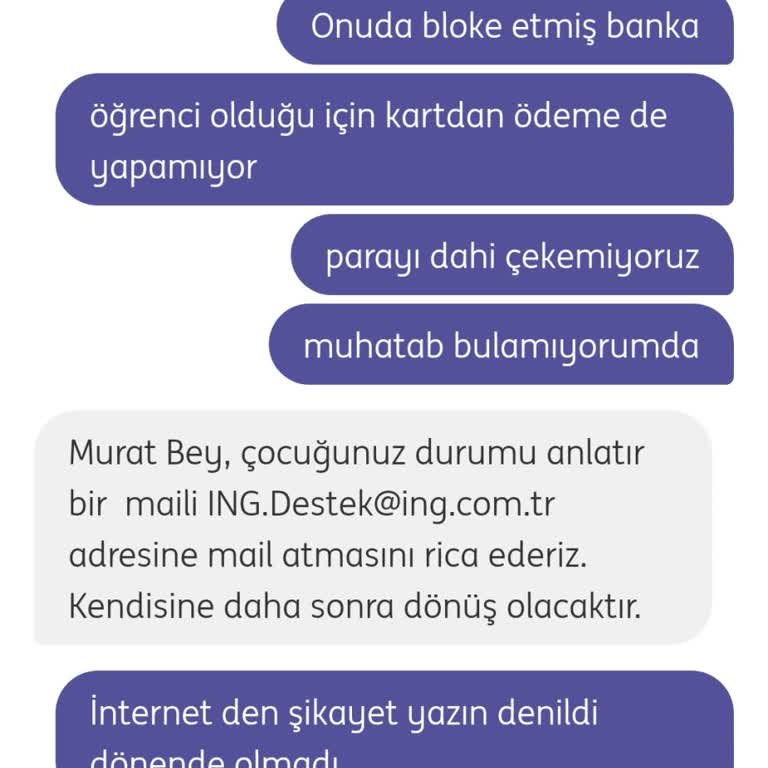 ING Bank Hesap Blokesi: Öğrenci İçin Büyük Engel