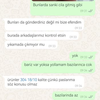 Kalitesiz Ürünle Hayal Kırıklığı