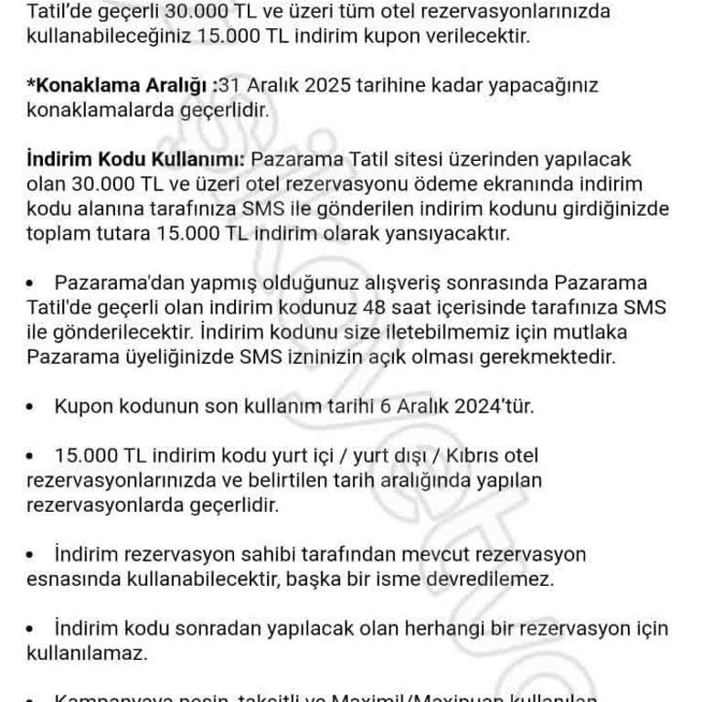 Kampanya Koşullarındaki Ani Değişiklik Müşteriyi Mağdur Etti