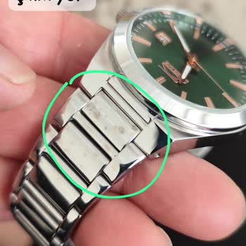 Yeni Model Slazenger Saatin Kordonunda Oluşan Lekeler