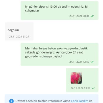 Çiçek Sepeti'nden Gelen Solmuş Ponsetya Şoku