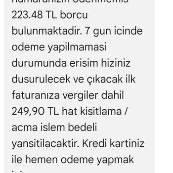 Millenicom'dan Ulaşılamayan Hizmet Ve Yanlış Fatura Talebi