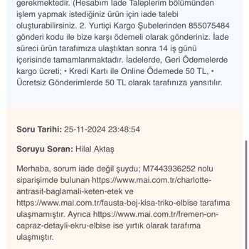 Eksik Ve Hasarlı Ürünler İçin Yanıt Bekleyen Müşteri