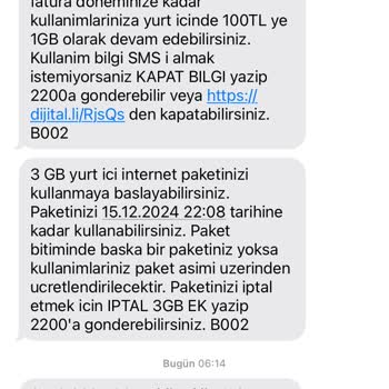 Haksız İnternet Aşımı Ve Fatura Şoku