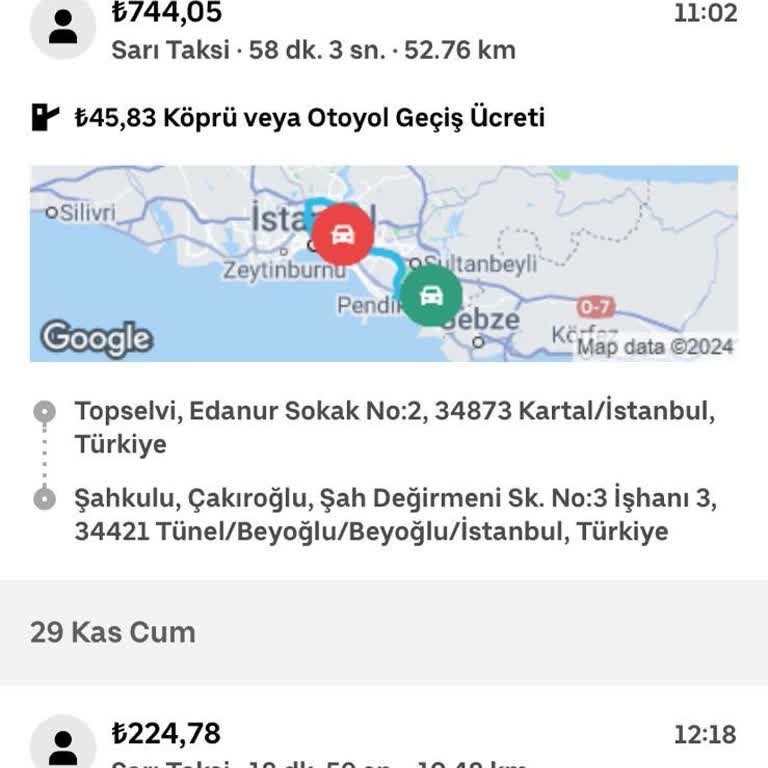 Uber Yolculuk Ücretinde Haksız Kesinti Ve Yanlış İade