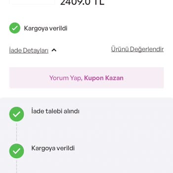 Yanlış Renk Ve İade Sorunu