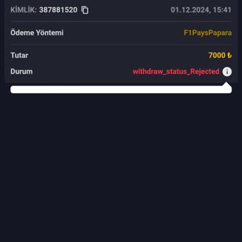 Ödeme Sorunu Ve Bonus Çevrimleri