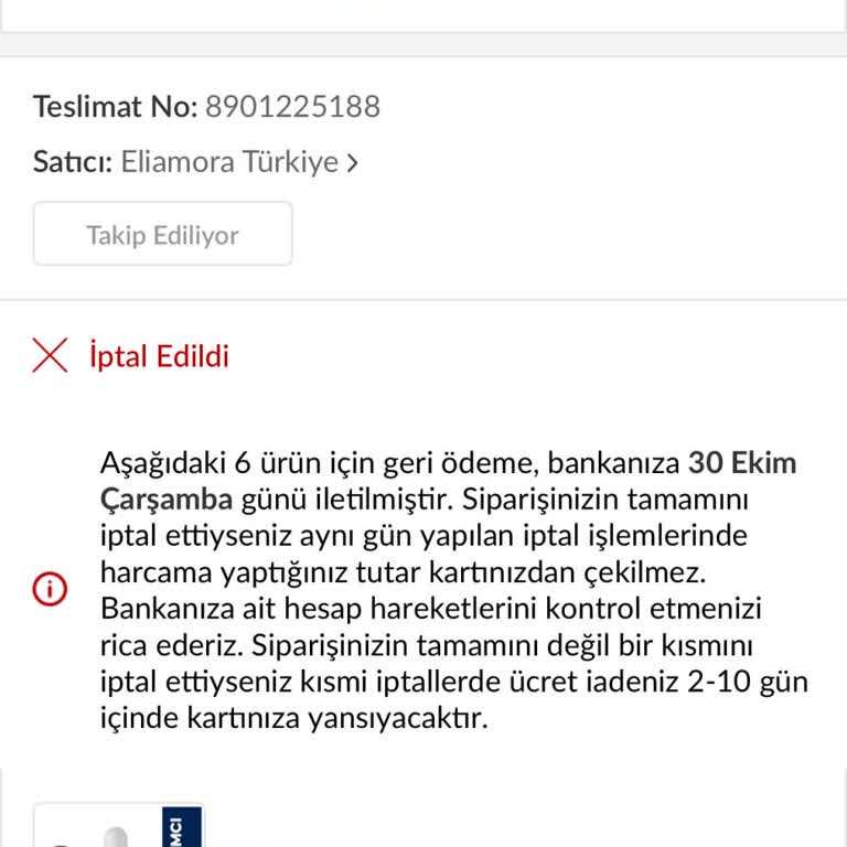 İptal Edilen Ürünün Ücreti Neden İade Edilmiyor?