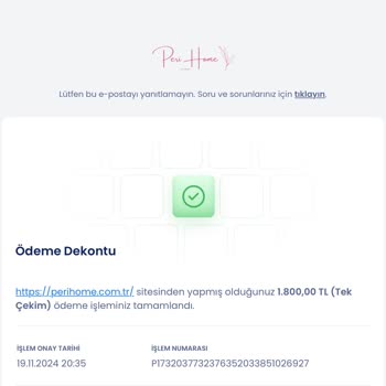 Peri Home'dan Aldığım Koltuk Örtüsü Yırtık Çıktı Cevap Yok