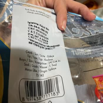 Markalı Nohutta Böcek Sorunu